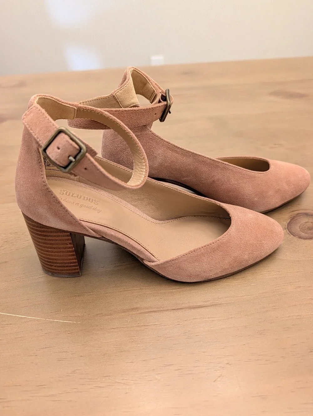 Soludos suede pumps